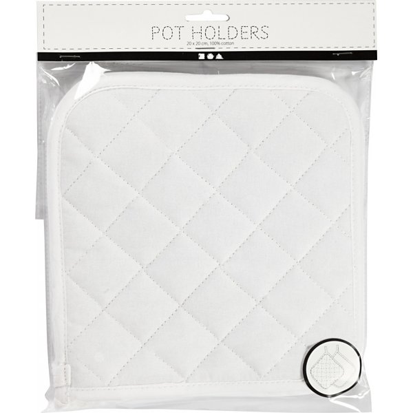 Ruukkutelineet - valkoinen - 1 pari