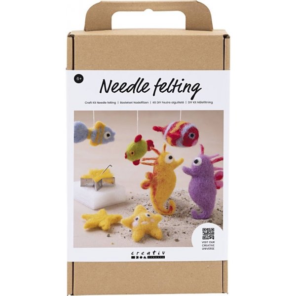 DIY Kit Neulahuovutus - Elimet vedess