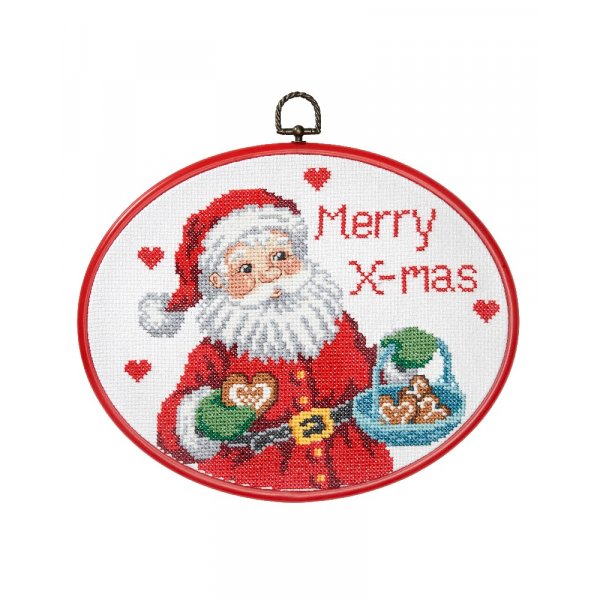 Kirjontasarja Canvas - Merry X-mas