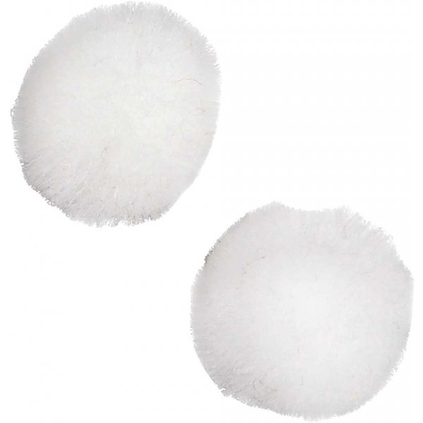 Pomponit - valkoinen - 200 kpl Pomponit - valkoinen - 200 kpl