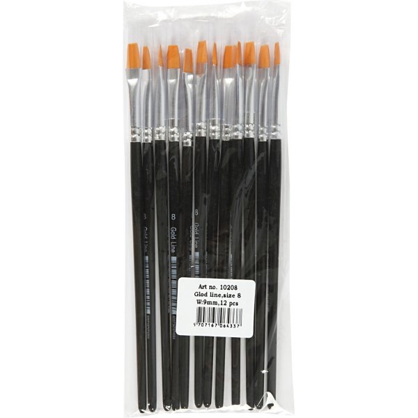 Gold Line siveltimet - ei. 8 - levy - 12 kpl