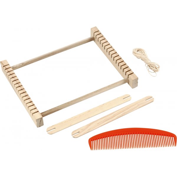 Pytliina, jossa sukkulat, kampa ja naru - Puu