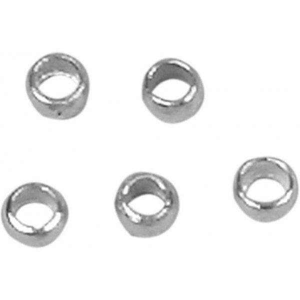 Johdinkiristimet - 2 mm - Hopeoitu - 1000 kpl