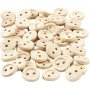 Puiset napit 8 mm - 50 kpl