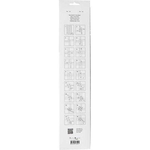 Thtinauhat - punainen - valkoinen - 6,5+11,5 cm - 60 nauhaa