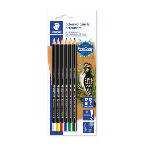 Lumocolor Chalk Pen Permanent - 6 vri