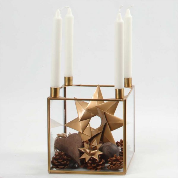 Origami-paperi - kulta - 10 x 10 cm - 20 arkkia