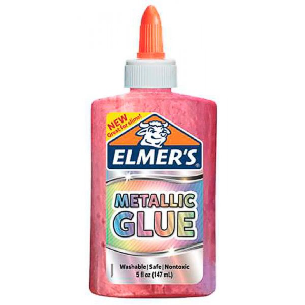 Liima Elmers - Metalliliima - 147 ml - Vaaleanpunainen