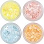 Glitter savi, pastellivärit 4x5 ml