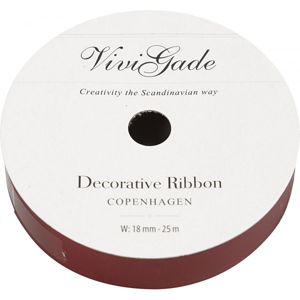 Lahjanauha - punainen - matta - 25 m