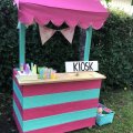 Asiakaskuva Markiisikangas ja koristekangas Toldo Pink-Melange - 160 cm