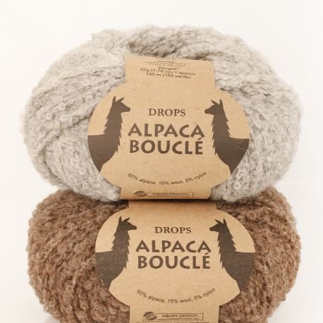 Drops Alpaca Boucl -lankaa - 50g