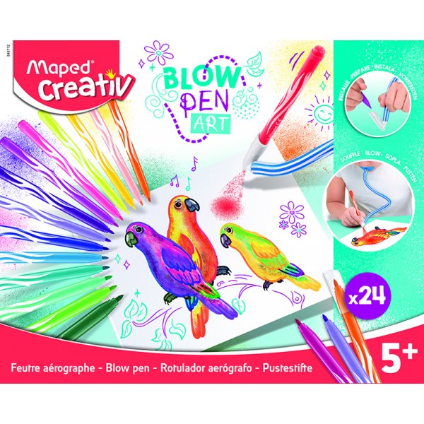 Sininen kyn - Maped - 24 kyn (5+ vuotta)
