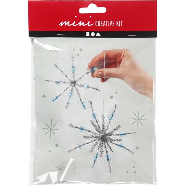 Mini DIY Kit - jääkiteet/lumihiutaleet Mini DIY Kit - jääkiteet/lumihiutaleet