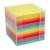 Block Cube pidikkeellä - värillinen Block Cube pidikkeellä - värillinen