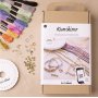 Start DIY Kit Kumihimo - Ystävyysrannekoru