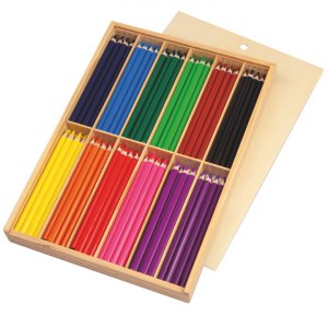 Kolmionmuotoiset v�rikyn�t 17 cm � 1 cm FSC 100% - 144 kpl