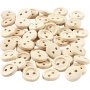 Puiset napit 8 mm - 50 kpl
