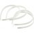 Diadem - 13 mm - valkoinen - 5 kpl
