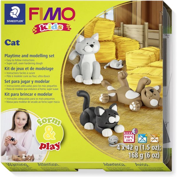 Mallisarja Fimo Kids Form&Play - Cat