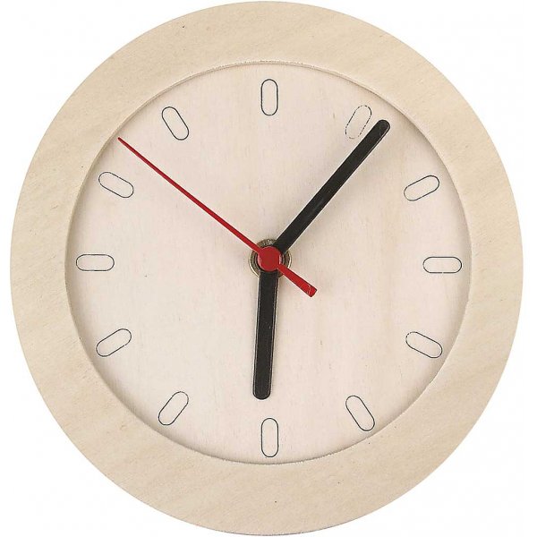 Puurunkoinen kello - Ø15 cm Puurunkoinen kello - Ø15 cm