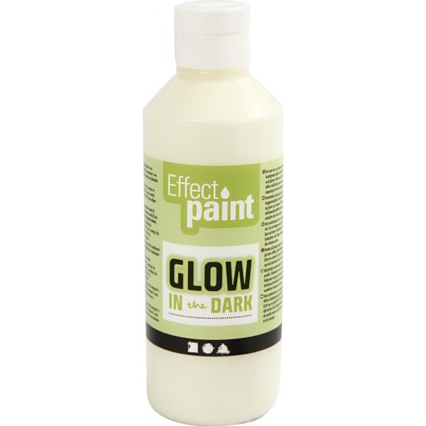 Glow in the Dark - fluoresoiva keltainen - 250 ml Glow in the Dark - fluoresoiva keltainen - 250 ml