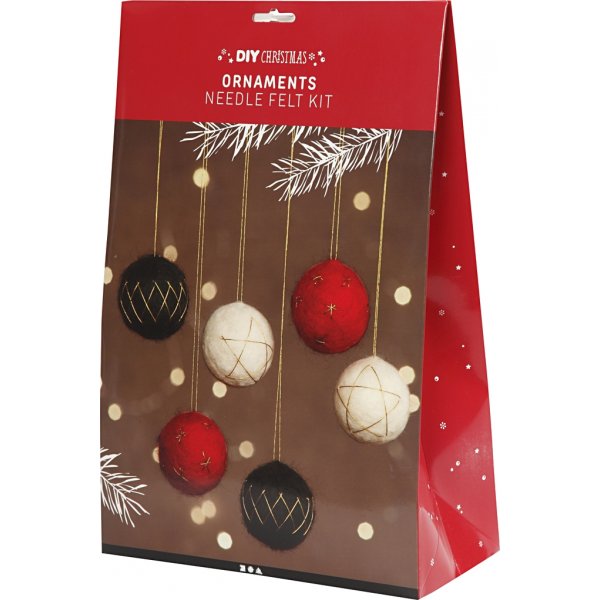 Askartelusetti - Joulukorut - 6 kpl