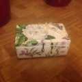 Asiakaskuva Puinen laatikko 15,5 x 11 x 8 cm - k�sittelem�t�n m�nty, lukolla