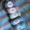 Asiakaskuva DROPS Paris Uni Color lanka - 50g - Puuterivaaleanpunainen (58)