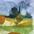 Asiakaskuva Akvarellimaali W&N Cotman Half cup - 109 kadmiuminkeltainen s�vy