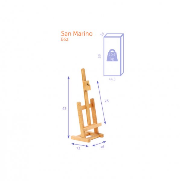 Maalausteline - Mini Atelier N62 - San Marino