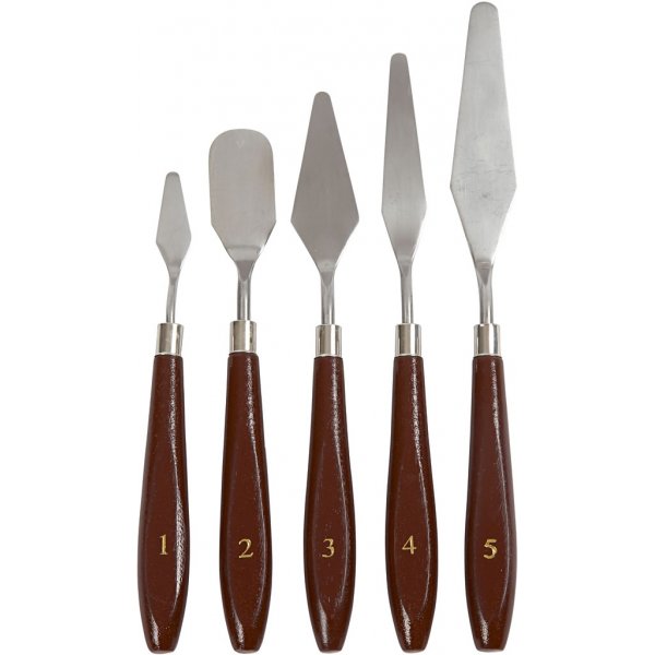 Maalarin veitset - 5 kpl Maalarin veitset - 5 kpl