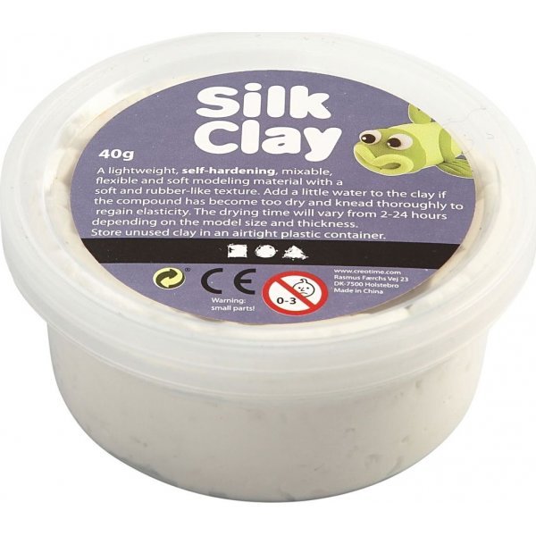Silk Clay - valkoinen - 40 g
