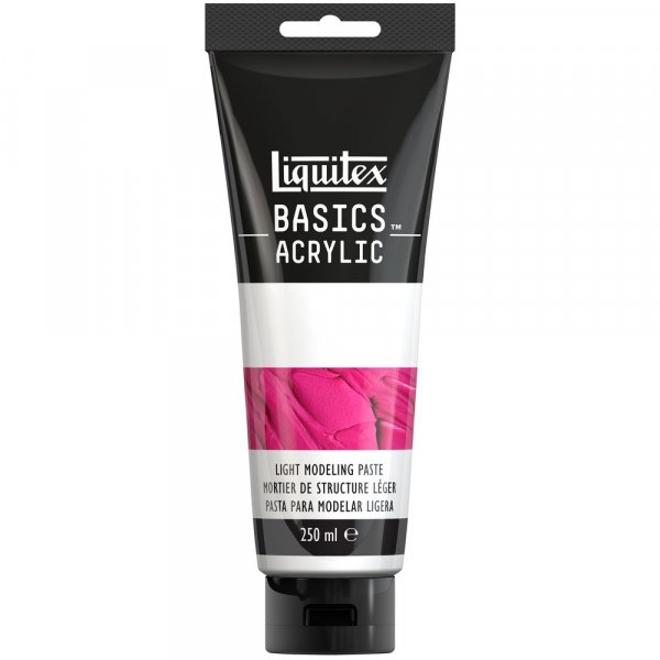 Akryylivliaine - Liquitex Basics -lisaineet - 250ml - Tub Light -mallinnustahna