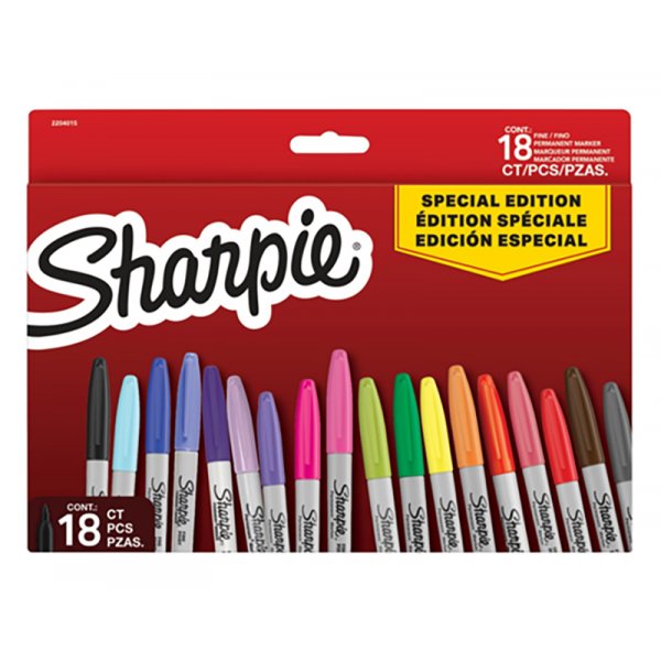 Sharpie Big Pack - Hanging Tuck 6 - 18 kpl lajittelemattomia vrej