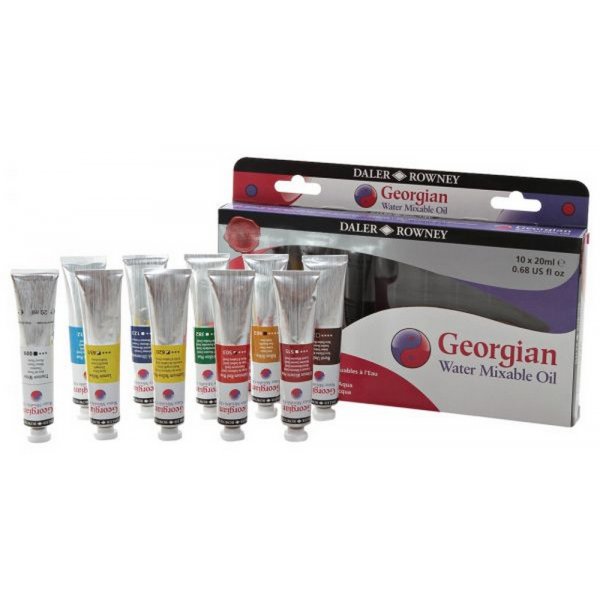Esittelysarja vesipohjaiselle ljymaalille 20ml - 10 vri