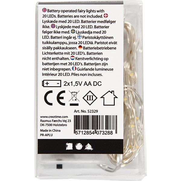 LED-valonauha - hopea - 3,15 m LED-valonauha - hopea - 3,15 m