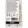 LED-valonauha - hopea - 3,15 m