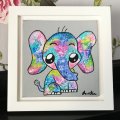 Asiakaskuva Kangaspaneeli 10 x 10 cm / 3 mm - venytetty