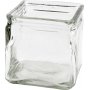 Nelin muotoiset kynttiltelineet - 10 x 10 cm - 12 kpl