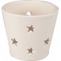Lmpkynttiljalka - valkoinen - 7 cm - 12 kpl