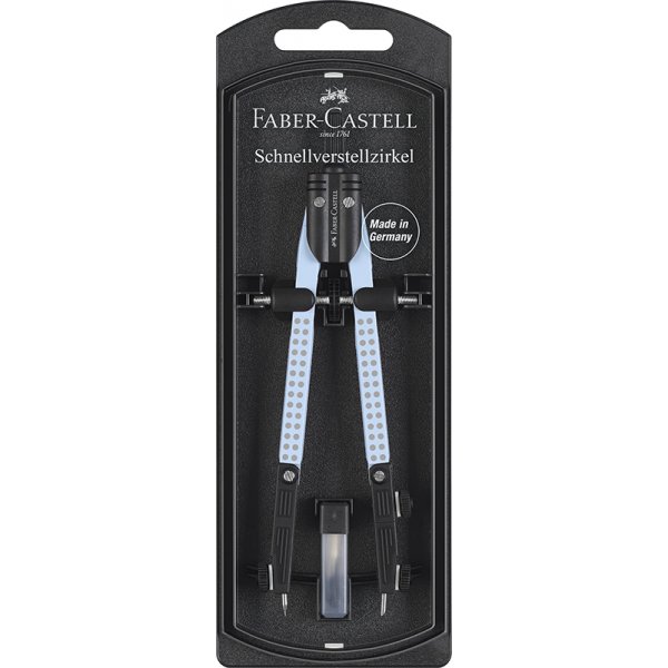 Sopii - Faber-Castell - Quick Set Compass - Sky Blue