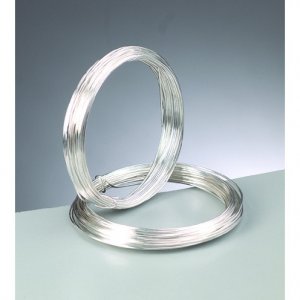 Kuparilanka 0,80 mm - hopeoitu 6 m Kuparilanka 0,80 mm - hopeoitu 6 m