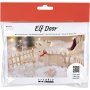 Mini-DIY Kit Elf's Door - puhdas