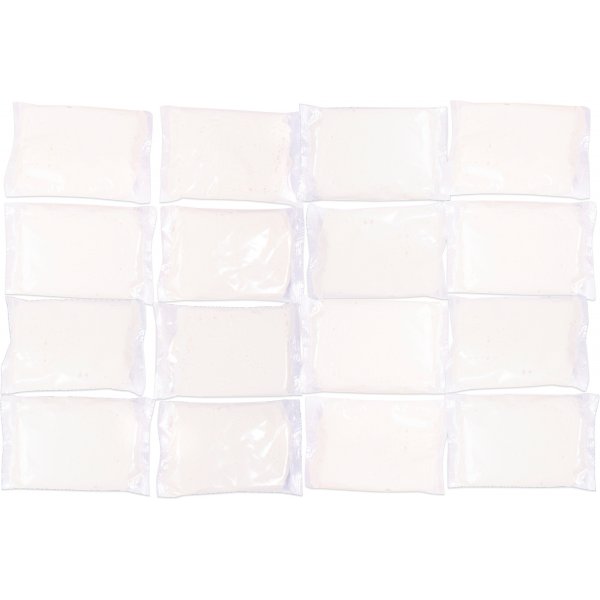 Vaalean savivalkoinen - 16 x 60 g