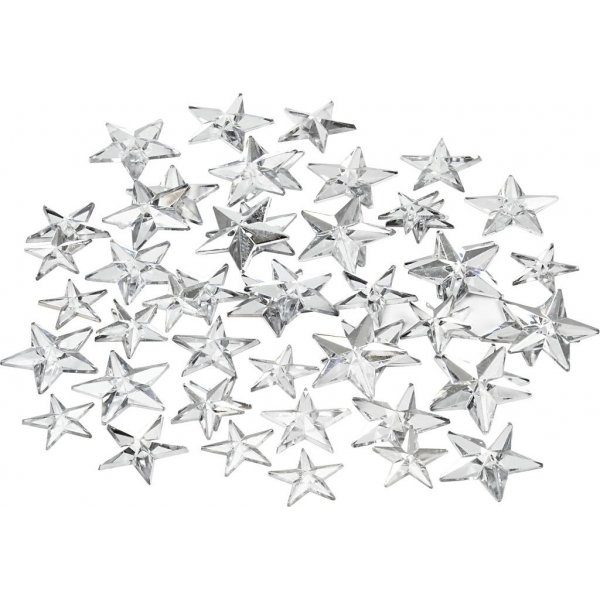 Strassikivet - hopea - 11+12+16 mm - 360 kpl