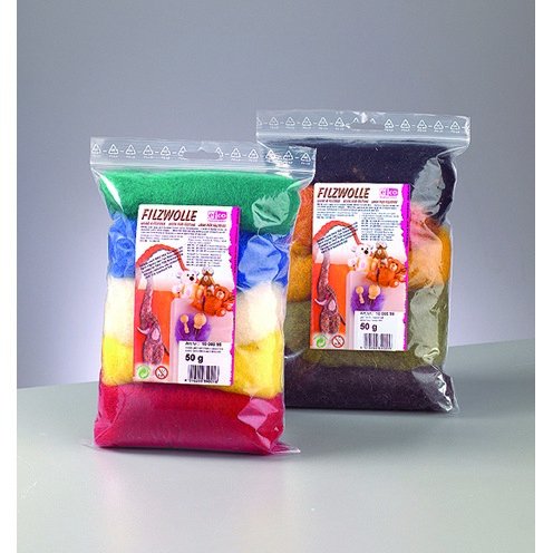 Huovutusvilla - 50 g puhdasta lampaanvillaa