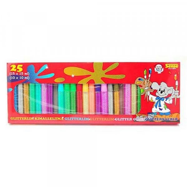 Glitter-liima Sense - 25 vri
