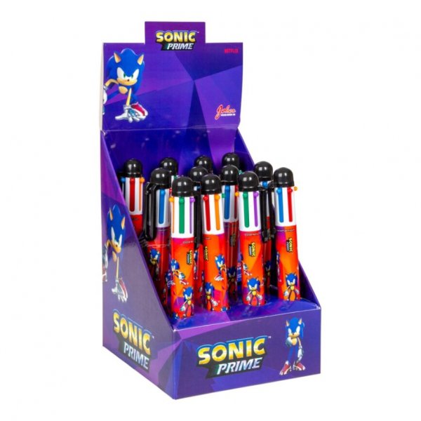 Sonic - Monivärinen kynä 12 kpl Sonic - Monivärinen kynä 12 kpl