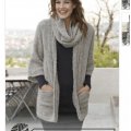 Asiakaskuva DROPS Alpaca Boucl� Mix lanka - 50g - Ruskea (0602)